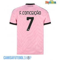 Camisa de time de futebol Juventus Francisco Conceicao #7 Replicas 2º Equipamento 2026-27 Manga Curta